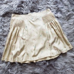 MARC JACOBS Yellow Silk Skirt